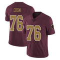 W.Commanders #76 Sam Cosmi Player Burgundy Alternate Vapor Untouchable Home Game Stitched Jerseys
