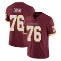 W.Commanders #76 Sam Cosmi Player Burgundy Limited Team Color Vapor Untouchable Home Game Stitched Jerseys