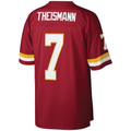 W.Commanders #7 Joe Theismann Mitchell & Ness Burgundy Legacy Replica Stitched Puhic Jersey