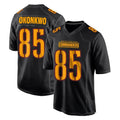 W.Commanders #85 Chig Okonkwo Player Black Carbon Fashion Home Game Stitched Jerseys