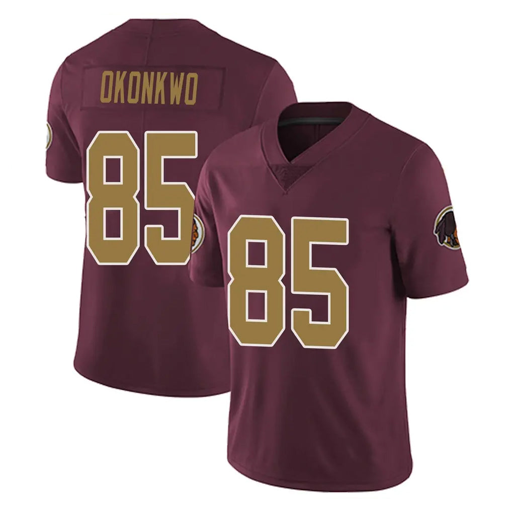 W.Commanders #85 Chig Okonkwo Player Burgundy Alternate Vapor Untouchable Home Game Stitched Jerseys