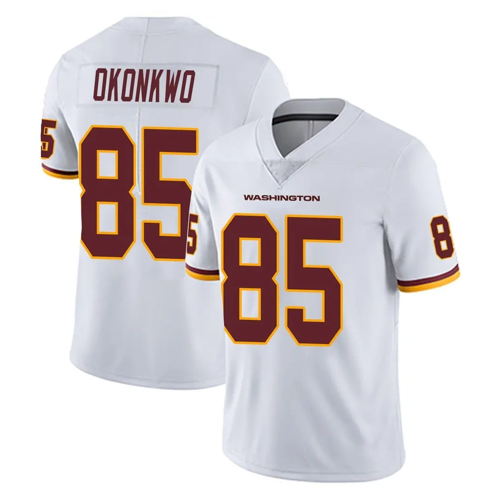 W.Commanders #85 Chig Okonkwo Player White Limited Vapor Untouchable Home Game Stitched Jerseys