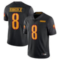 W.Commanders #8 Brian Robinson Jr. Black Vapor Untouchable Limited American Stitched Jerseys