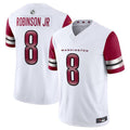 W.Commanders #8 Brian Robinson Jr. White Vapor F.U.S.E. Limited American Stitched Jersey