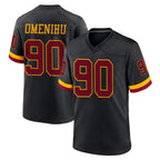 W.Commanders #90 Charles Omenihu Player Black Limited Home Game Stitched Jerseys