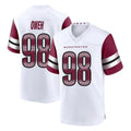 W.Commanders #98 Odafe Oweh Player White Game Home Stitched Jerseys