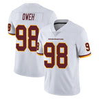 W.Commanders #98 Odafe Oweh Player White Limited Vapor Untouchable Home Game Stitched Jerseys