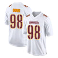 W.Commanders #98 Odafe Oweh Player White Tundra Fashion Home Game Stitched Jerseys