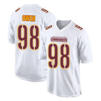 W.Commanders #98 Odafe Oweh Player White Tundra Fashion Home Game Stitched Jerseys