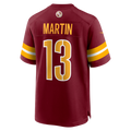W.Commanders #13 Tay Martin Burgundy Team Game Jersey