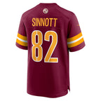 W.Commanders #82 Ben Sinnott Burgundy Game Jersey